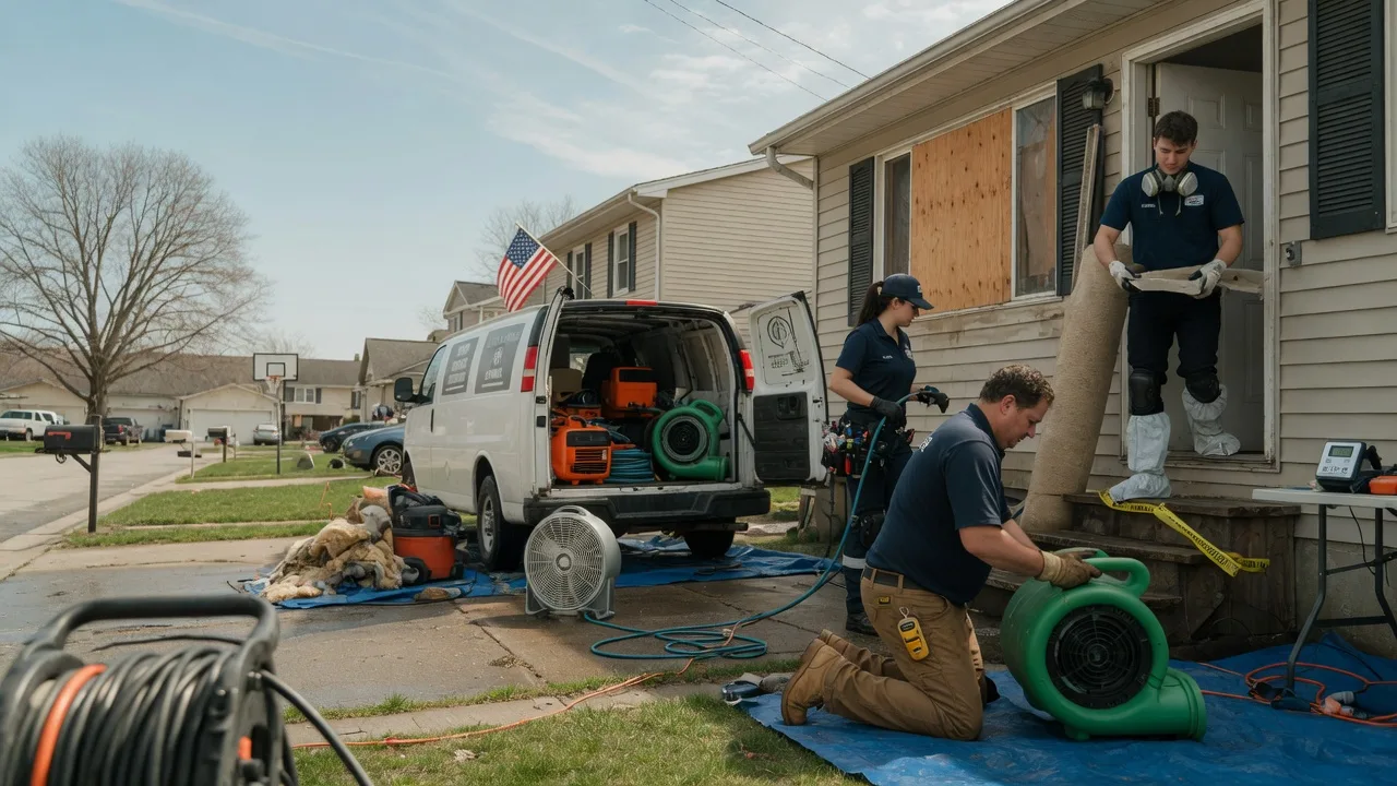 Water Damage Restoration in Coldwater, OH near me